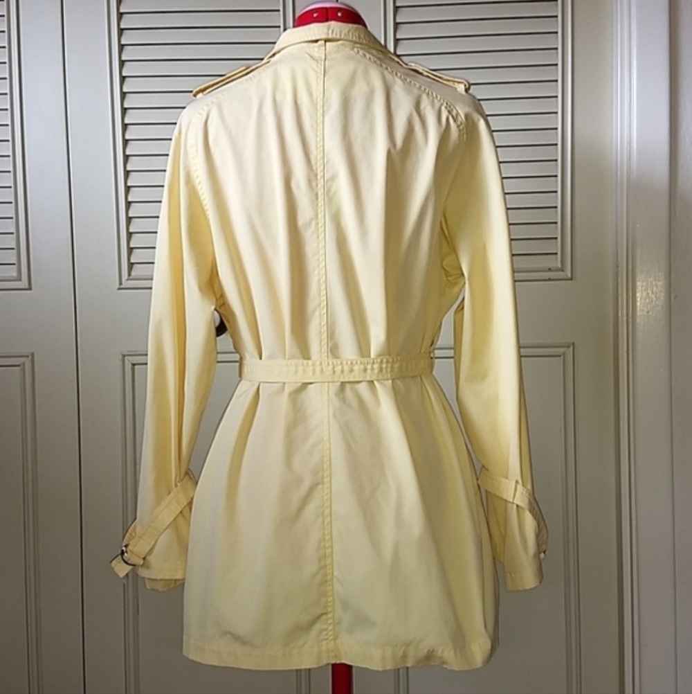 Yellow Trench Coat - Picture 2 of 3